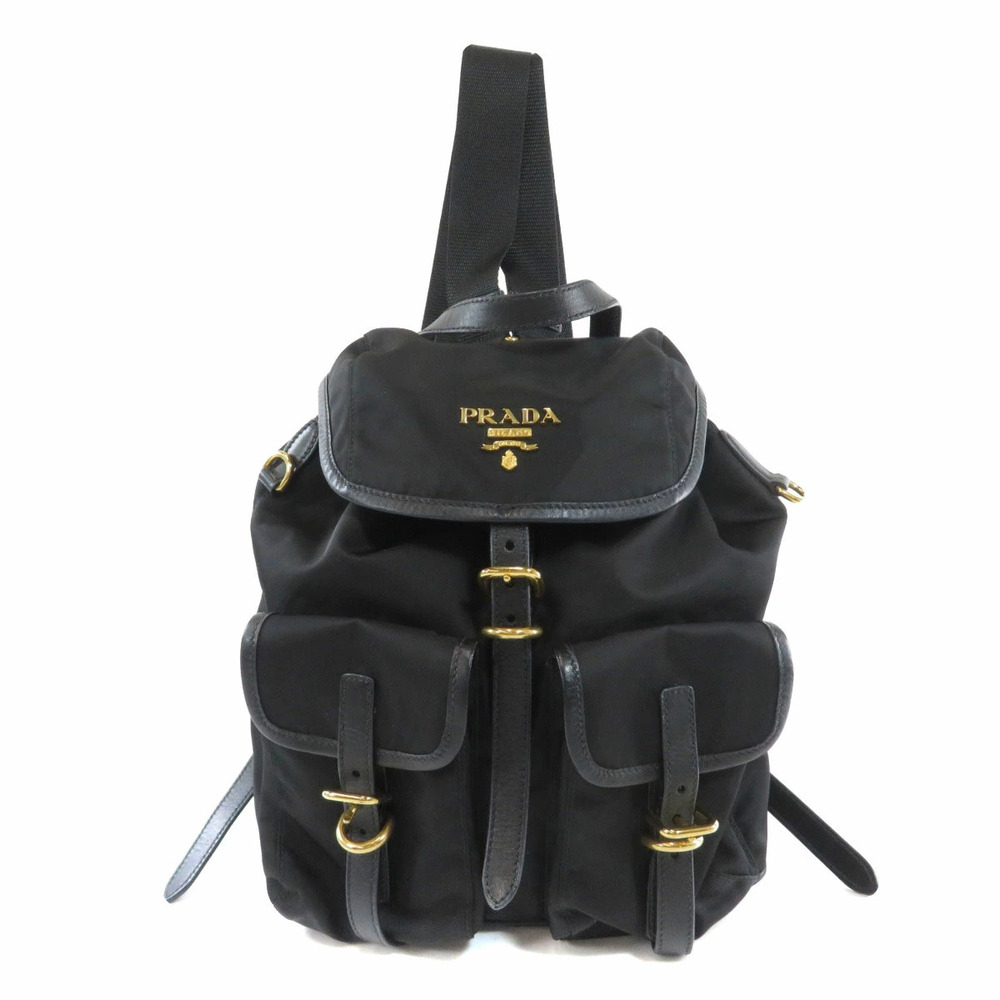 Prada logo Backpack Rucksack Daypack - Picture 11 of 11